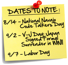 Dates to Note