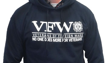 VFW Store has hoodies