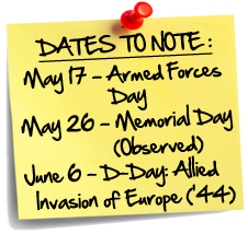 Dates to Note