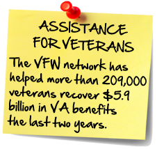 Assistance for Veterans